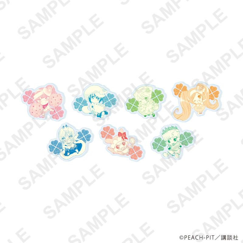 アクリルプレートバッジ「しゅごキャラ！」13/コンプリートセット(全7種)(公式イラスト)