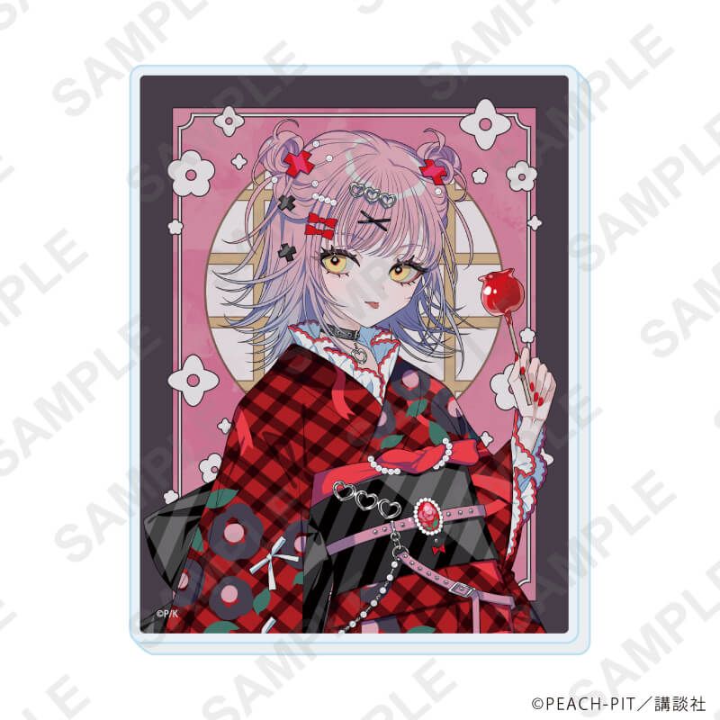アクリルカード「しゅごキャラ！」21/浴衣ver. コンプリートセット(全8種)(しきみ氏描き起こしイラスト)