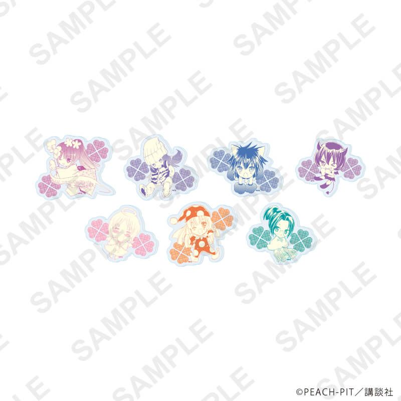 アクリルプレートバッジ「しゅごキャラ！」14/ブラインド(7種)(公式イラスト)
