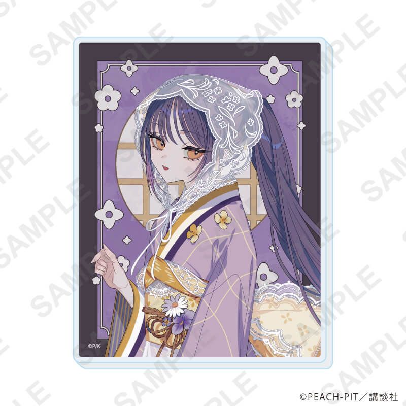 アクリルカード「しゅごキャラ！」21/浴衣ver. ブラインド(8種)(しきみ氏描き起こしイラスト)