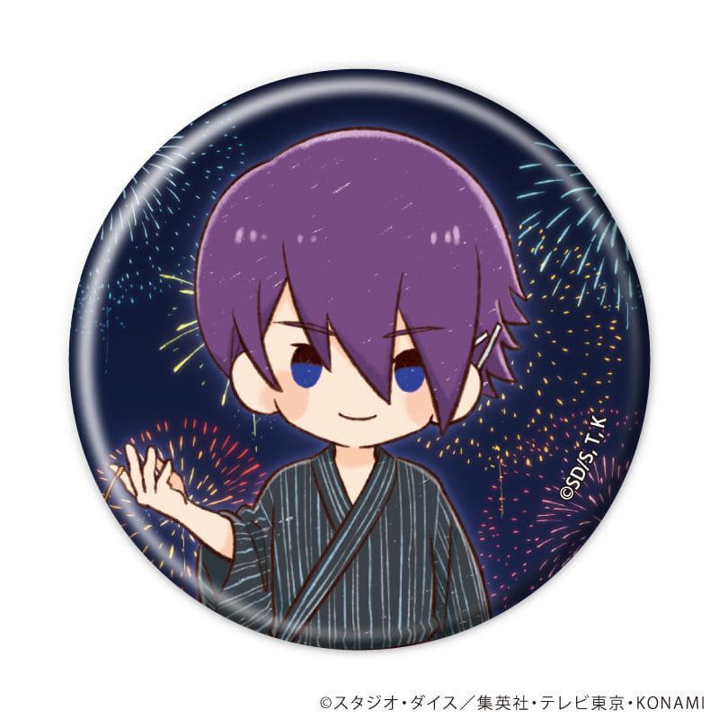 缶バッジ「遊☆戯☆王SEVENS」09/夏祭りver. ブラインド(8種)(グラフアートイラスト)