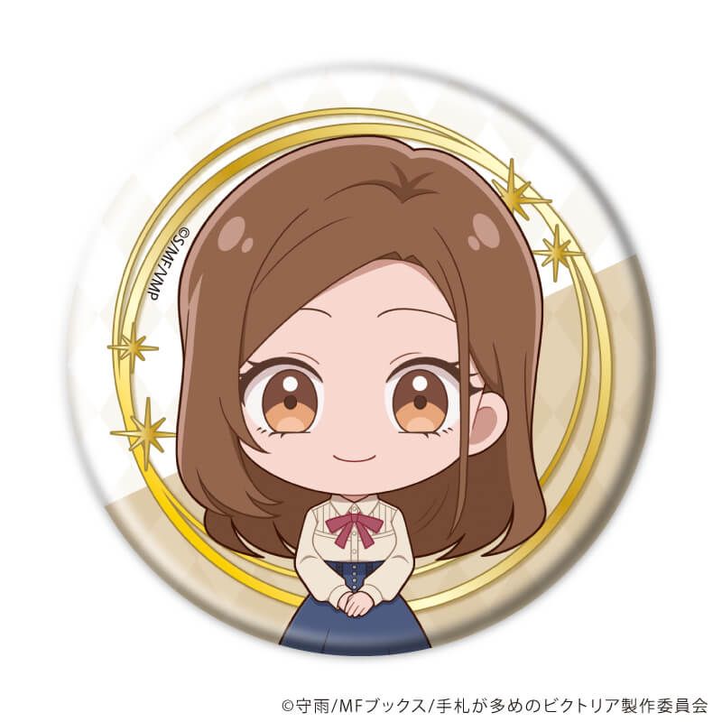 缶バッジ「TVアニメ『手札が多めのビクトリア』」01/ブラインド(6種)(公式イラスト)