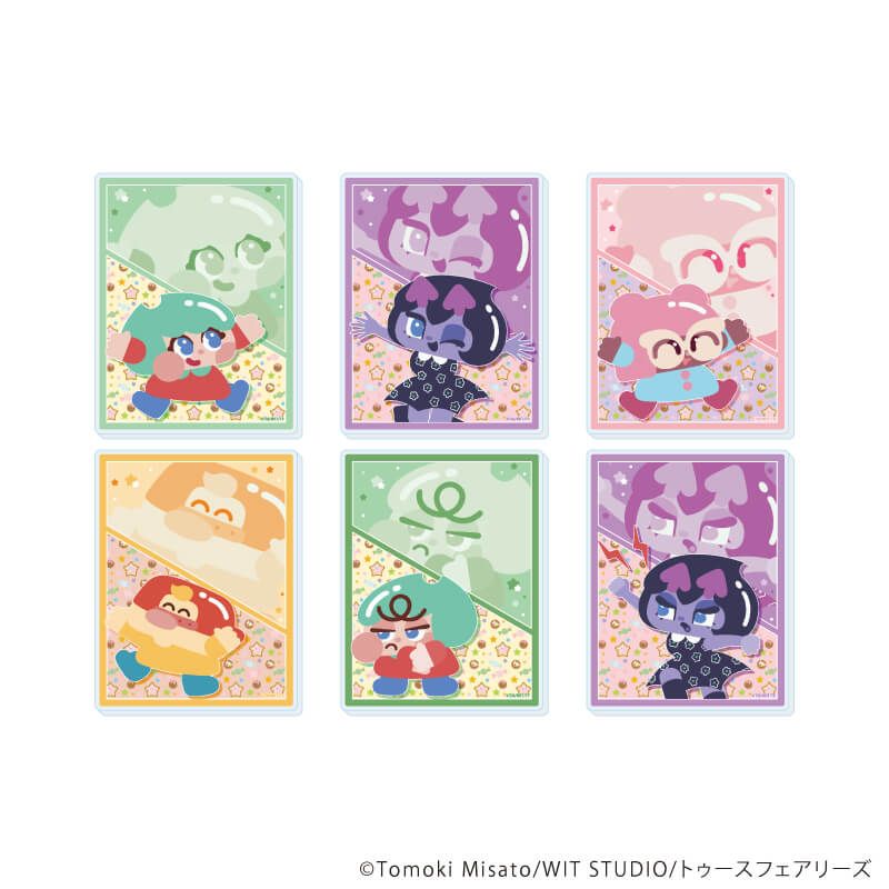 アクリルカード「キャンディーカリエス」01/コンプリートセット(全6種)(公式イラスト)
