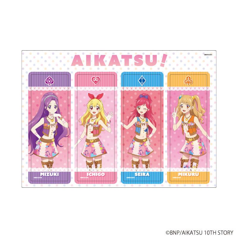 4連クリアしおり「アイカツ！」01/グループA(描き下ろしイラスト)