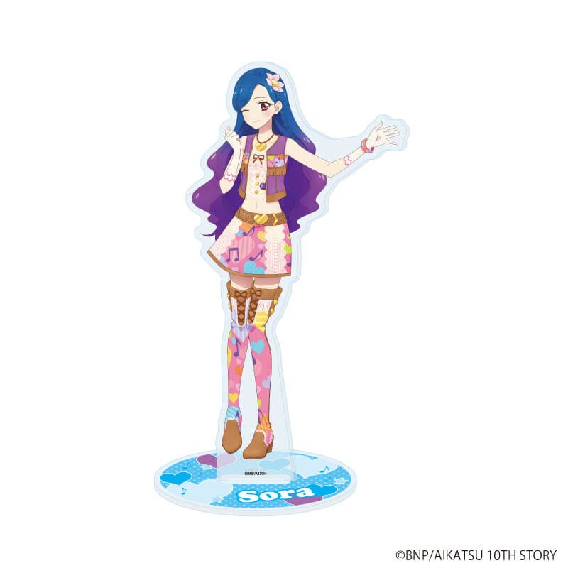 アクリルスタンド「アイカツ！」29/風沢そら(描き下ろしイラスト)