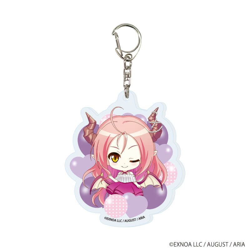 アクリルキーホルダー「あいりすミスティリア！～少女のつむぐ夢の秘跡～」05/パーティードレスver. コンプリートセット(全5種)(ミニキャライラスト)