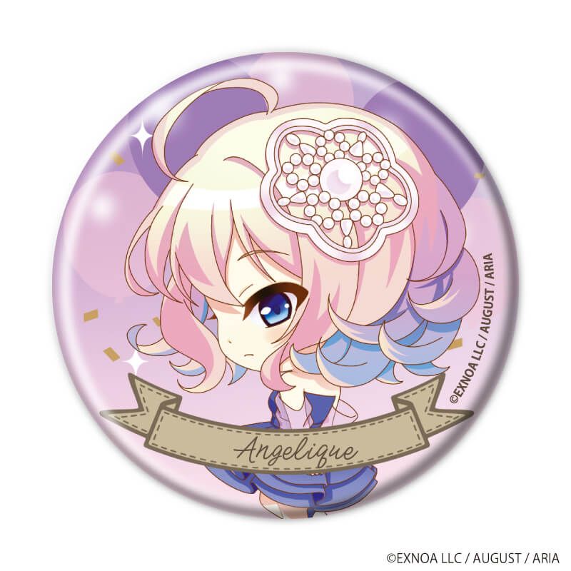 缶バッジ「あいりすミスティリア！～少女のつむぐ夢の秘跡～」07/パーティードレスver. コンプリートセット(全5種)(ミニキャライラスト)