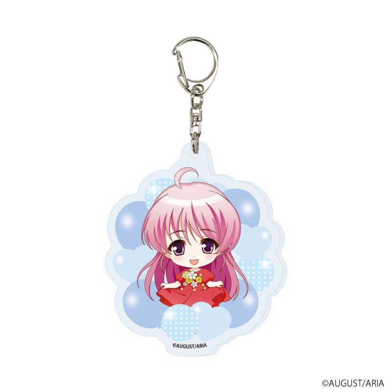 アクリルキーホルダー「穢翼のユースティア」01/パーティードレスver. コンプリートセット(全5種)(ミニキャライラスト)