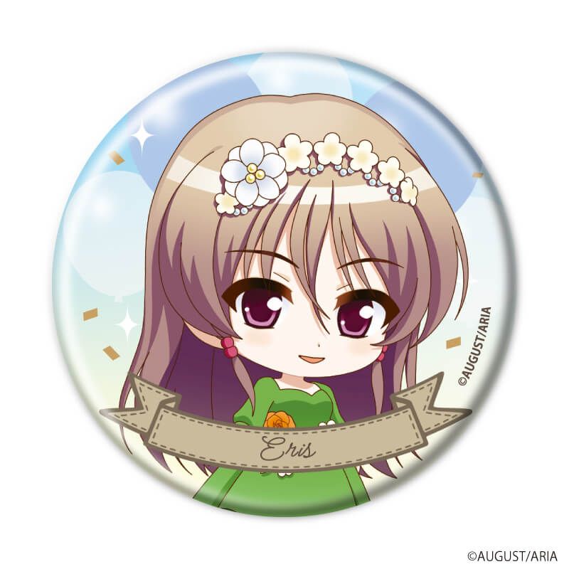 缶バッジ「穢翼のユースティア」03/パーティードレスver. コンプリートセット(全5種)(ミニキャライラスト)