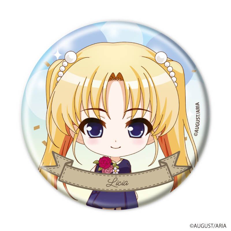 缶バッジ「穢翼のユースティア」03/パーティードレスver. コンプリートセット(全5種)(ミニキャライラスト)