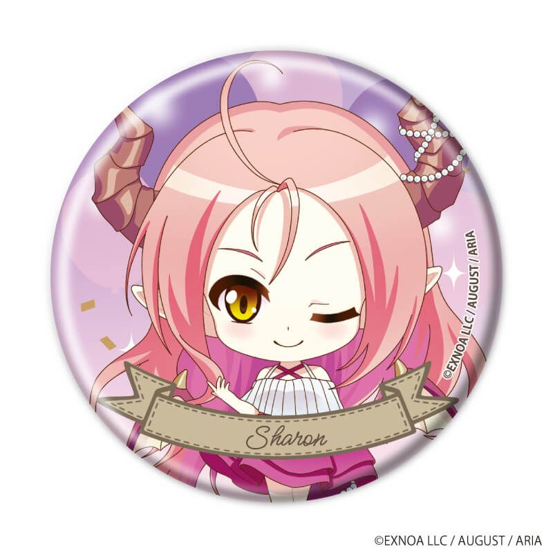 缶バッジ「あいりすミスティリア！～少女のつむぐ夢の秘跡～」07/パーティードレスver. ブラインド(5種)(ミニキャライラスト)