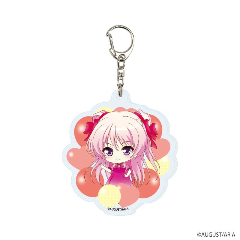 アクリルキーホルダー「千の刃濤、桃花染の皇姫」01/パーティードレスver. ブラインド(5種)(ミニキャライラスト)