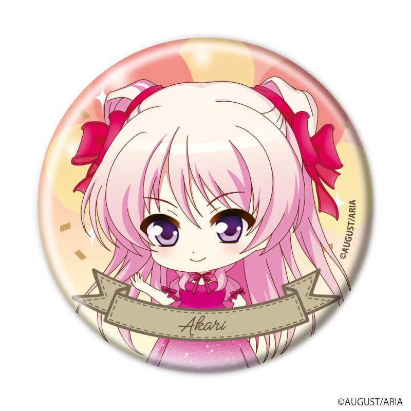 缶バッジ「千の刃濤、桃花染の皇姫」01/パーティードレスver. ブラインド(5種)(ミニキャライラスト)