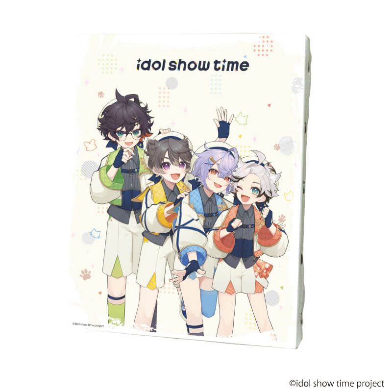 キャンバスボード「idol show time」02/集合デザインB(公式イラスト)