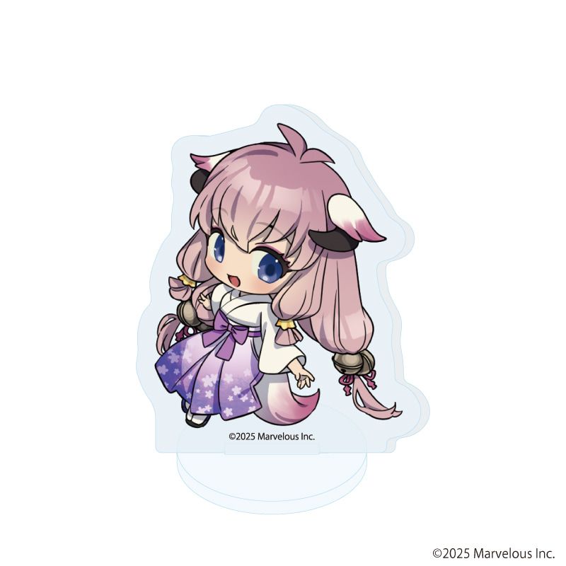 アクリルぷちスタンド「龍の国 ルーンファクトリー」03/お正月ver. ブラインド(9種)(公式イラスト)