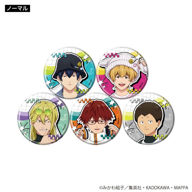 トレーディング缶バッジ「TVアニメ『忘却バッテリー』」01/原宿ファッション風ver. 1セット6個入り(ノーマル全5種+レア1種)(描き下ろしイラスト)