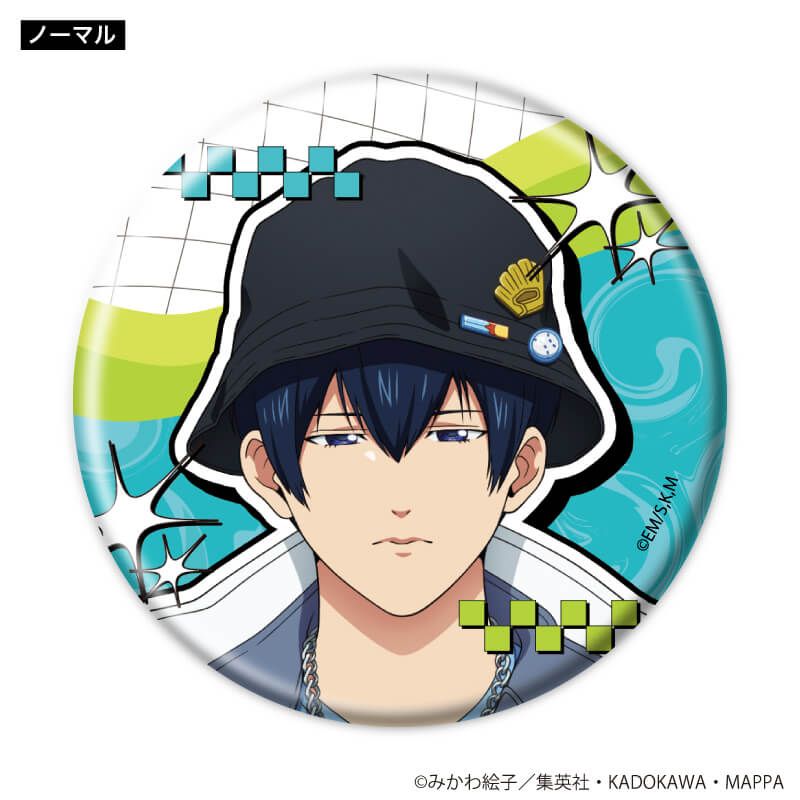 トレーディング缶バッジ「TVアニメ『忘却バッテリー』」01/原宿ファッション風ver. ブラインド(10種)(ノーマル5種/レア5種)(描き下ろしイラスト)