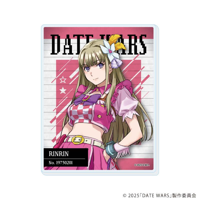 アクリルカード「デートウォーズ」01/コンプリートセット(全14種)(公式イラスト)