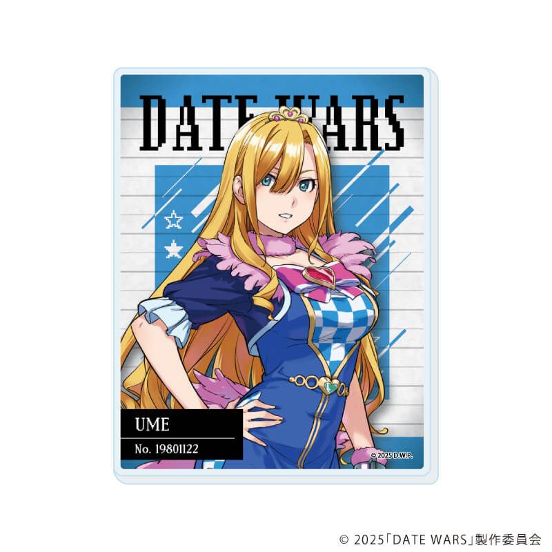 アクリルカード「デートウォーズ」01/コンプリートセット(全14種)(公式イラスト)