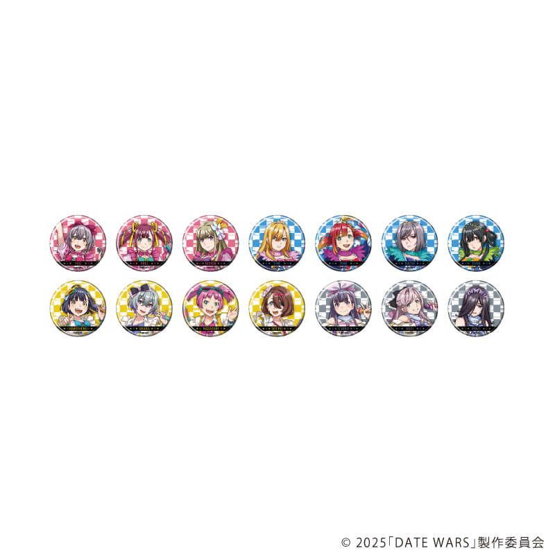 缶バッジ「デートウォーズ」01/コンプリートセット(全14種)(公式イラスト)