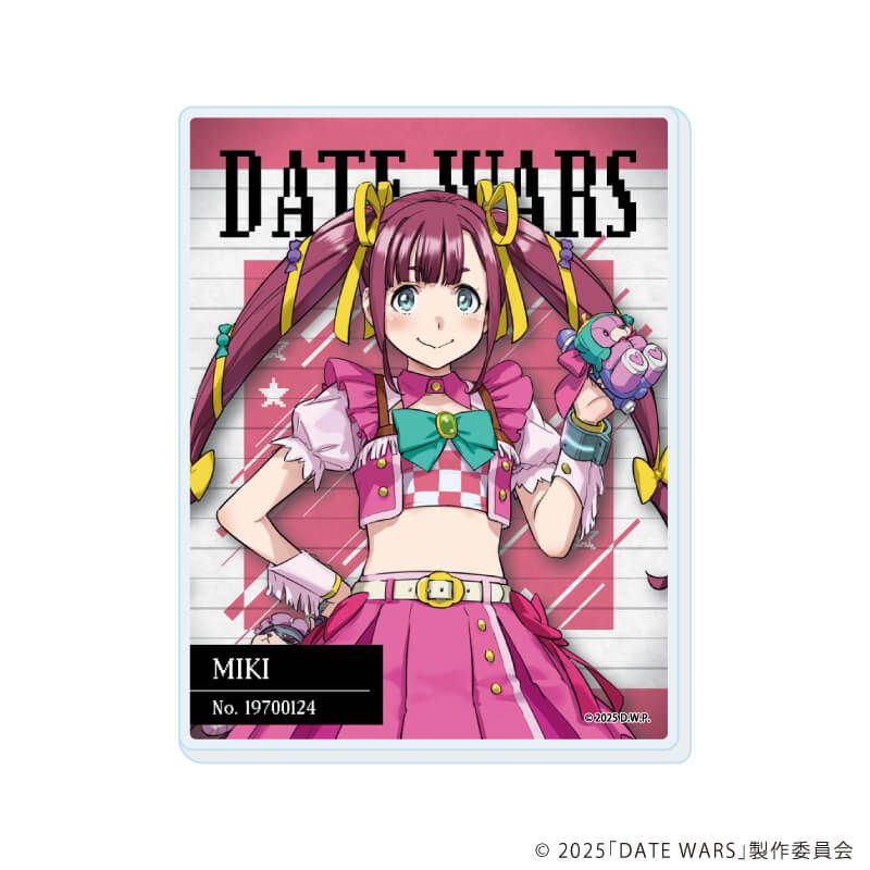 アクリルカード「デートウォーズ」01/ブラインド(14種)(公式イラスト)