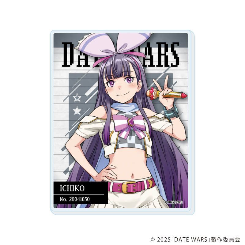 アクリルカード「デートウォーズ」01/ブラインド(14種)(公式イラスト)