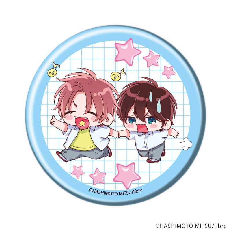 缶バッジ「王子さまの抱きまくら」01/コンプリートセット(全6種)(公式&描き下ろしイラスト)