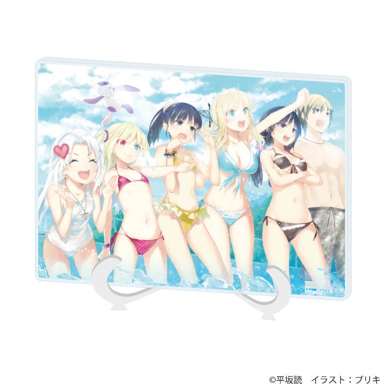 アクリルアートボード(A5サイズ)「僕は友達が少ない」01/集合デザイン(公式イラスト)