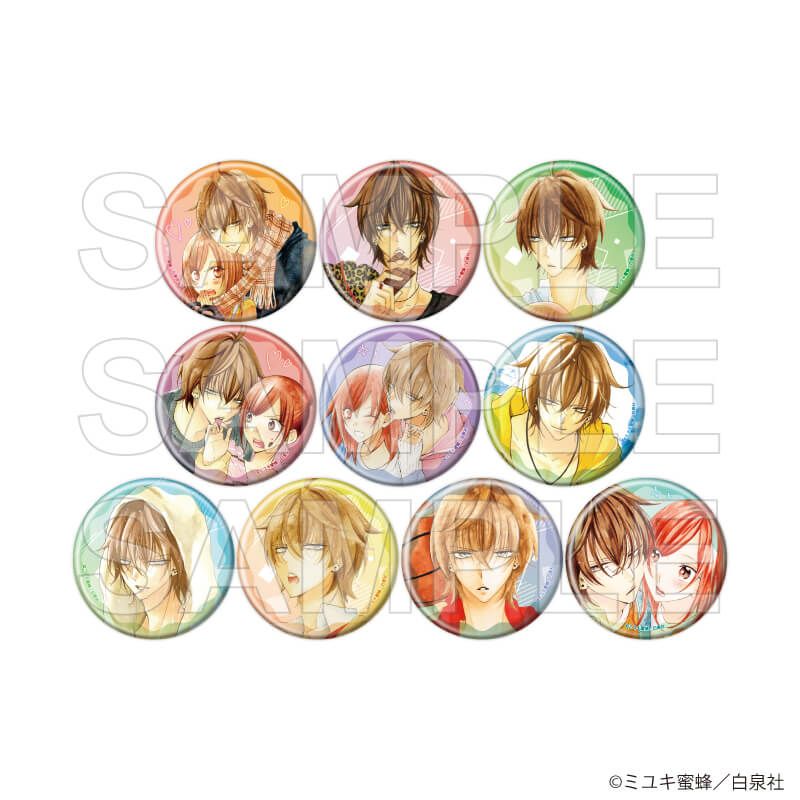 缶バッジ「ミユキ蜜蜂先生作品」01/コンプリートセット(全10種)