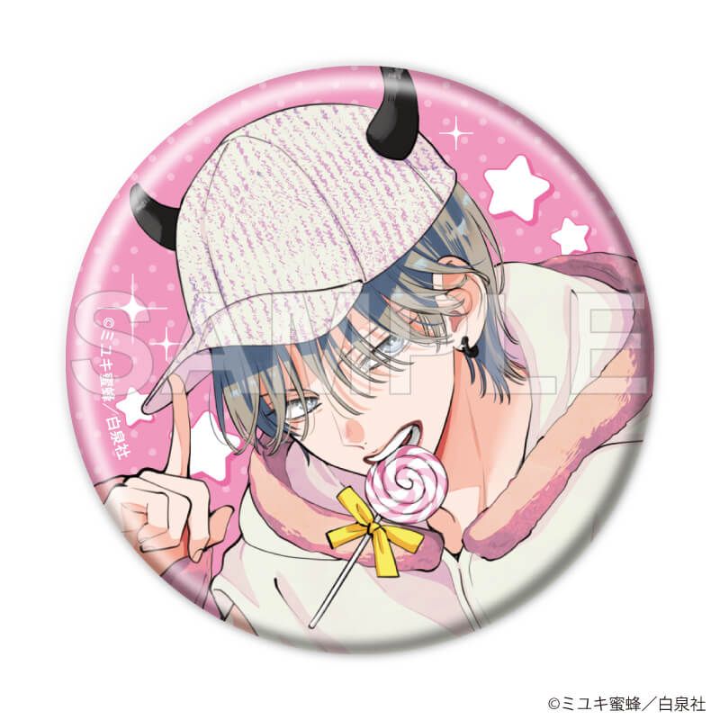缶バッジ「ミユキ蜜蜂先生作品」02/ブラインド(10種)