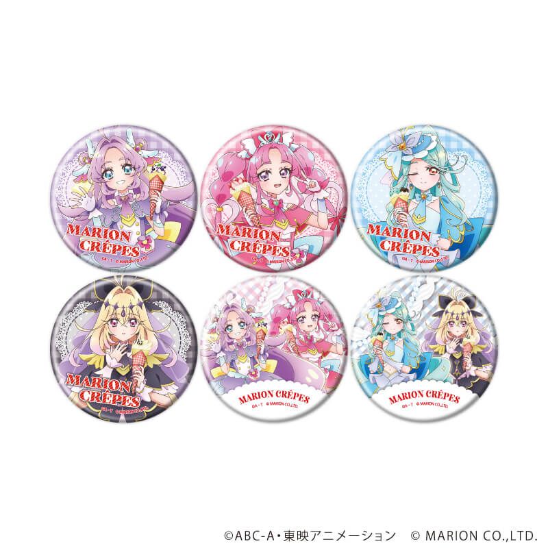 缶バッジ「名探偵プリキュア！」01/コンプリートセット(全6種)(描き下ろしイラスト)