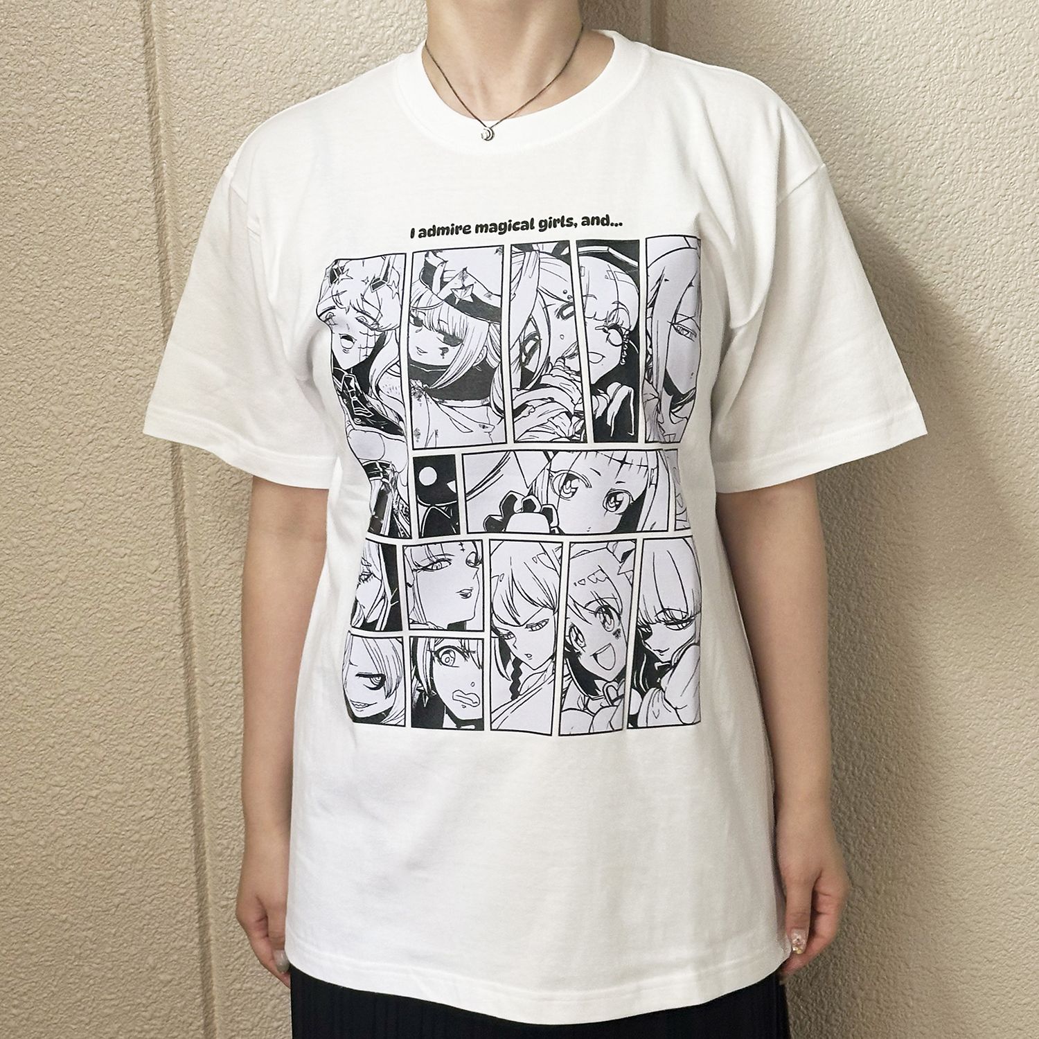MHAK gals! 応援Tシャツ (XL)（魔法少女にあこがれて）