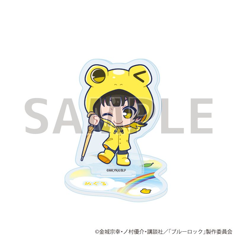 アクリルぷちスタンド「TVアニメ『ブルーロック』」35/雨の日ver. コンプリートセット(全9種)(ミニキャライラスト)