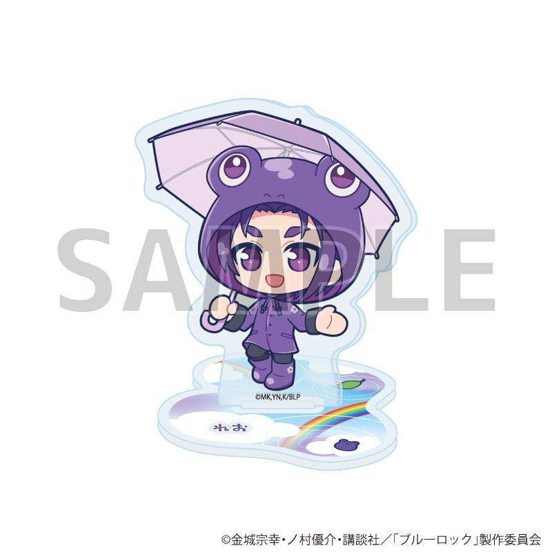 アクリルぷちスタンド「TVアニメ『ブルーロック』」35/雨の日ver. ブラインド(9種)(ミニキャライラスト)