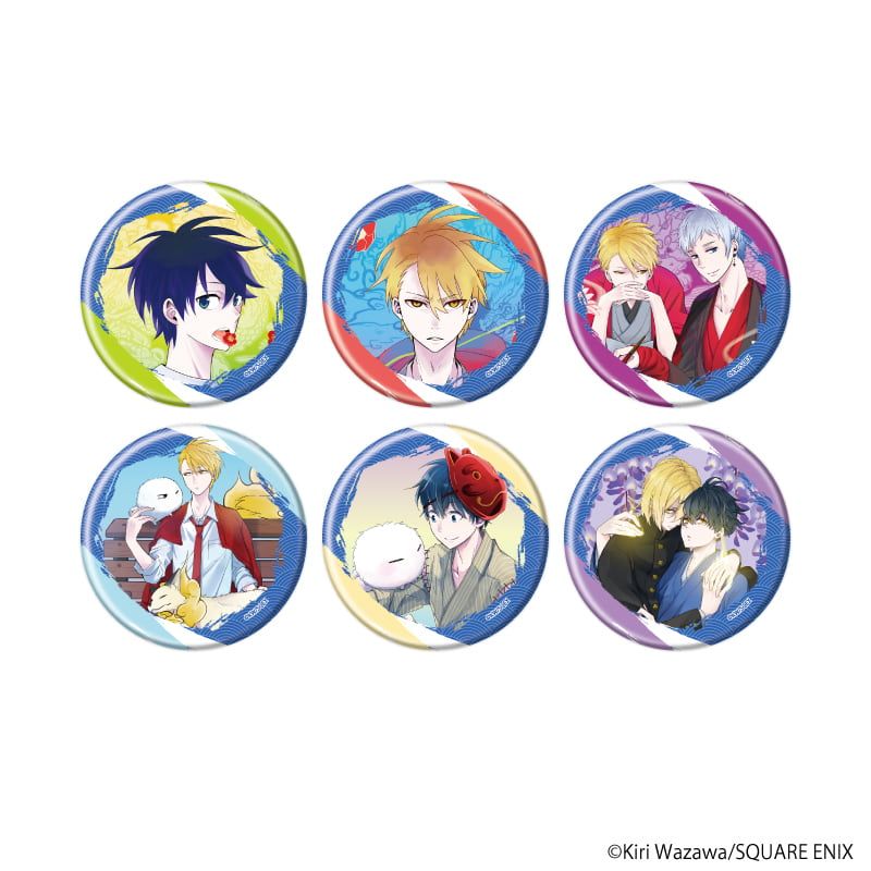 缶バッジ「不機嫌なモノノケ庵」01/コンプリートセット(全6種)