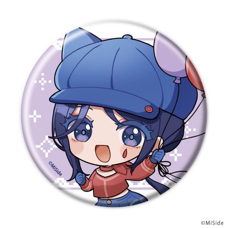缶バッジ「MiSide : ミサイド」05/誕生日ver. ブラインド(6種)(ミニキャライラスト)