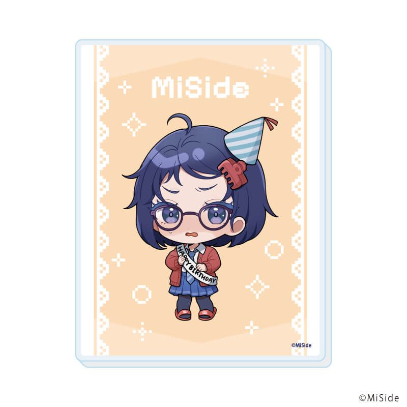 アクリルカード「MiSide : ミサイド」03/誕生日ver. ブラインド(9種)(描き起こしイラスト)