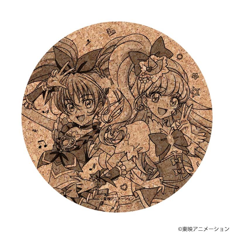 コルクコースター「スイートプリキュア♪」「魔法つかいプリキュア！」06/キュアメロディ＆キュアミラクル