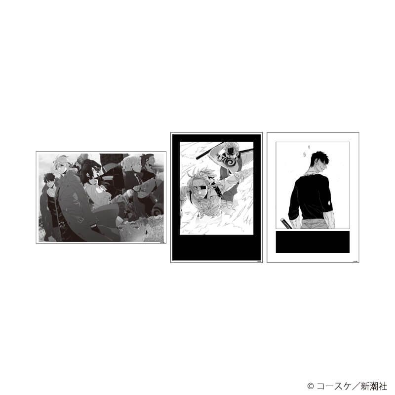 REPLICA GENGA 3枚セット「GANGSTA.」02/B(公式イラスト)