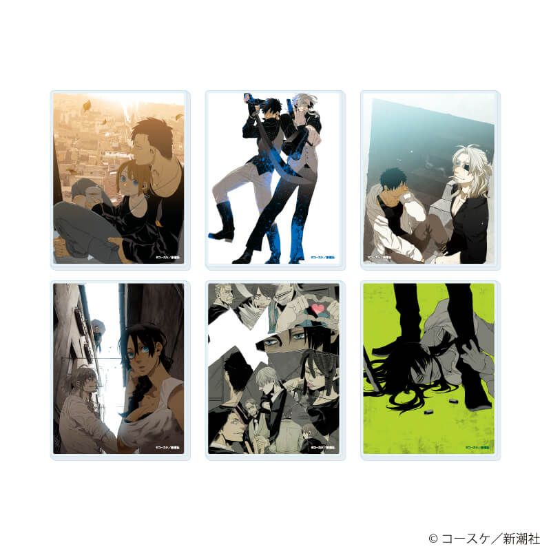 アクリルカード「GANGSTA.」01/ブラインド(6種)(公式イラスト)