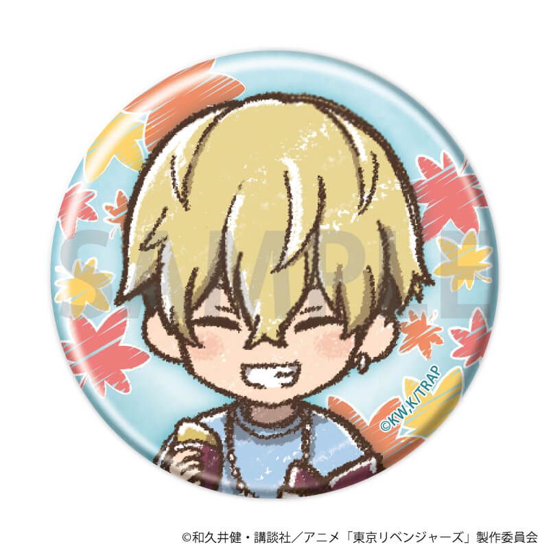缶バッジ「TVアニメ『東京リベンジャーズ』」36/紅葉狩りver. コンプリートセット(全6種)(グラフアートイラスト)