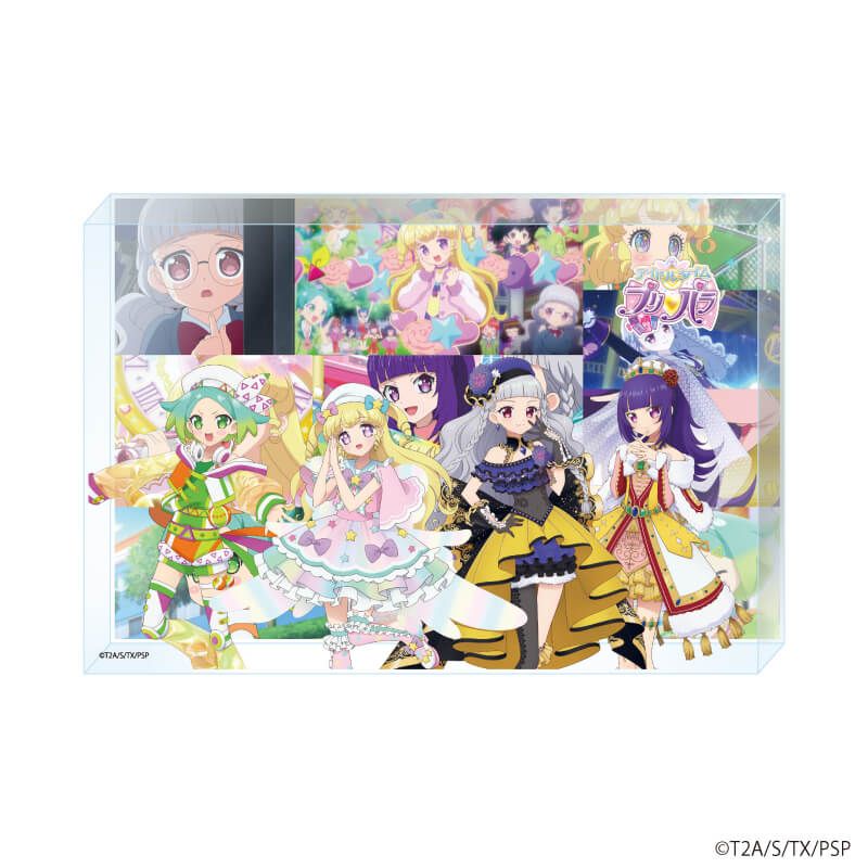 メモリーブロック「プリティーシリーズ」06/夢川ゆい&虹色にの&幸多みちる&華園しゅうか(場面写&描き下ろしイラスト)