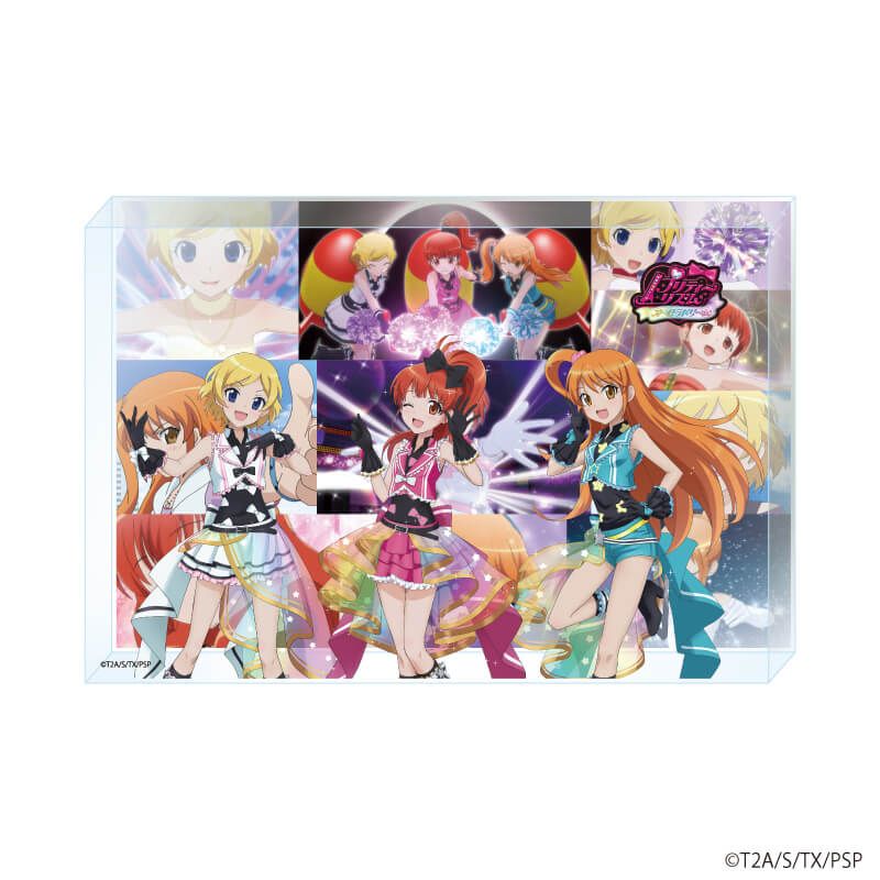 メモリーブロック「プリティーシリーズ」01/春音あいら&天宮りずむ&高峰みおん(場面写&描き下ろしイラスト)