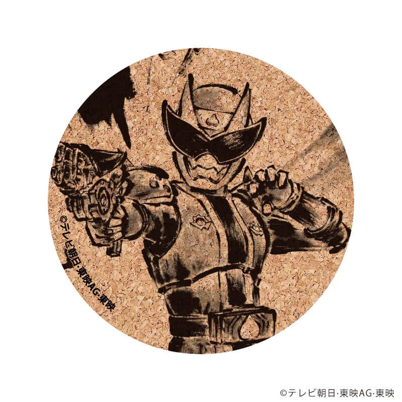 コルクコースター「暴太郎戦隊ドンブラザーズ」01/ブラインド(6種)(描き起こしイラスト)