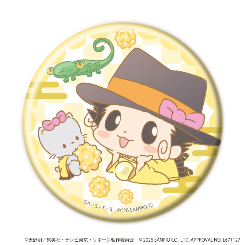 缶バッジ57ミリ「家庭教師ヒットマンREBORN!×SANRIO CHARACTERS」09/コンプリートセット(全10種)(コラボイラスト)