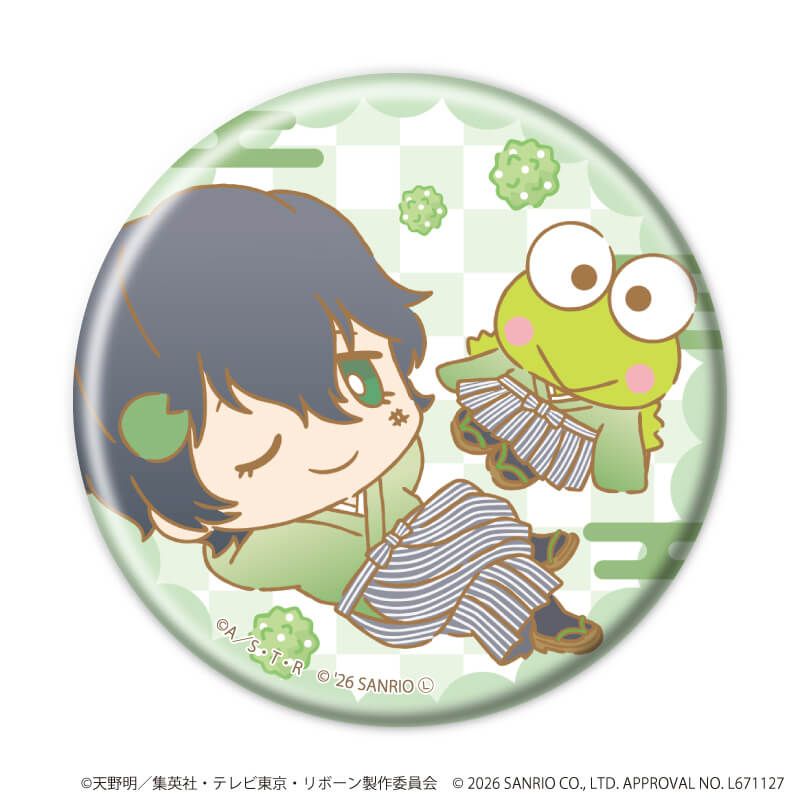 缶バッジ57ミリ「家庭教師ヒットマンREBORN!×SANRIO CHARACTERS」09/コンプリートセット(全10種)(コラボイラスト)