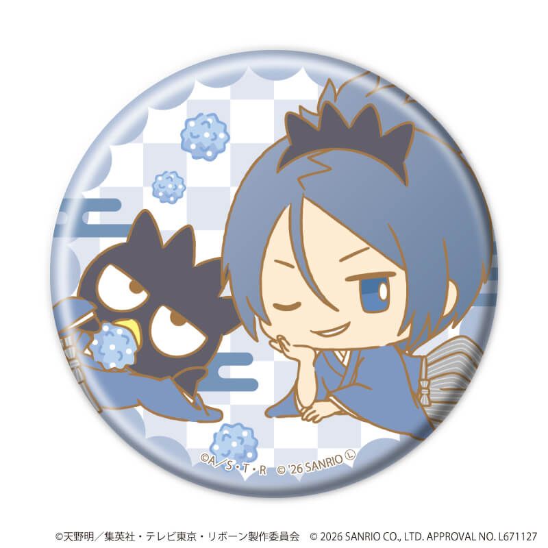 缶バッジ57ミリ「家庭教師ヒットマンREBORN!×SANRIO CHARACTERS」09/コンプリートセット(全10種)(コラボイラスト)
