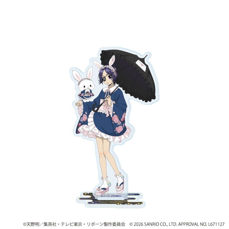 アクリルスタンド「家庭教師ヒットマンREBORN!×SANRIO CHARACTERS」57/クローム髑髏×ウィッシュミーメル