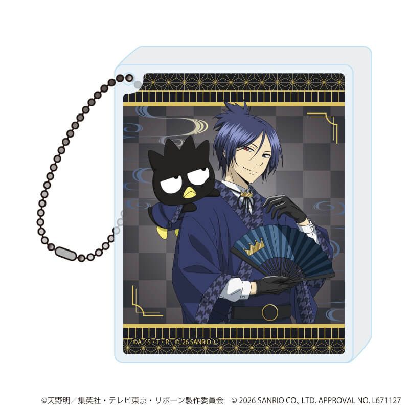 アクリルブロックキーホルダー「家庭教師ヒットマンREBORN!×SANRIO CHARACTERS」02/コンプリートセット(全5種)(コラボイラスト)