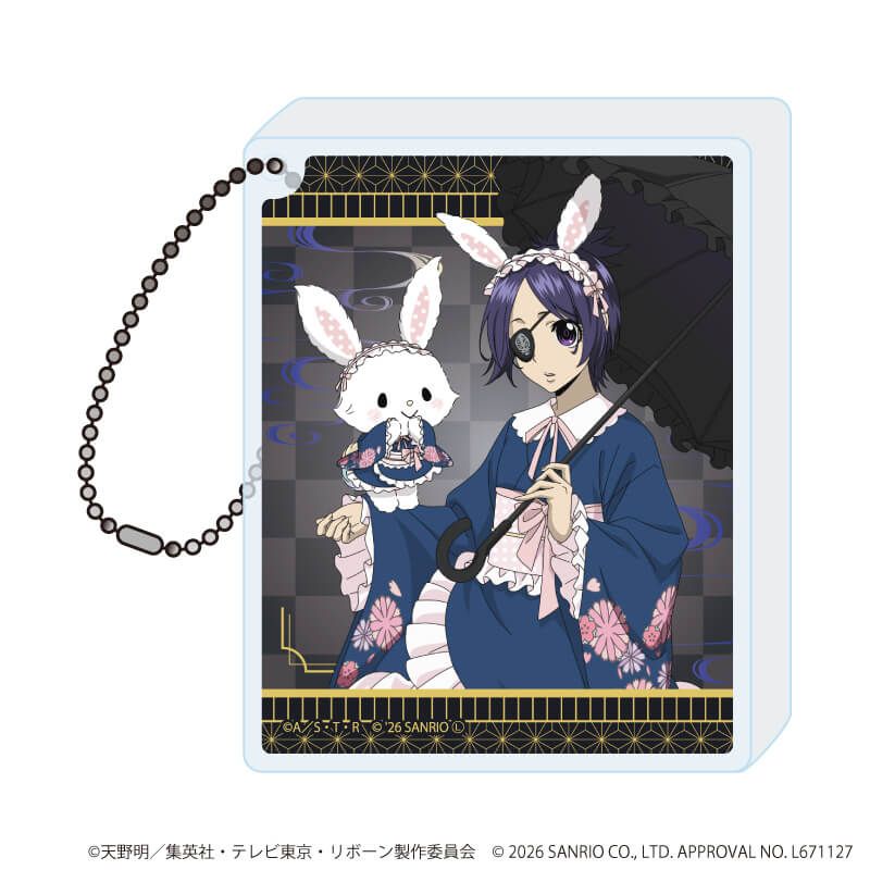 アクリルブロックキーホルダー「家庭教師ヒットマンREBORN!×SANRIO CHARACTERS」02/コンプリートセット(全5種)(コラボイラスト)